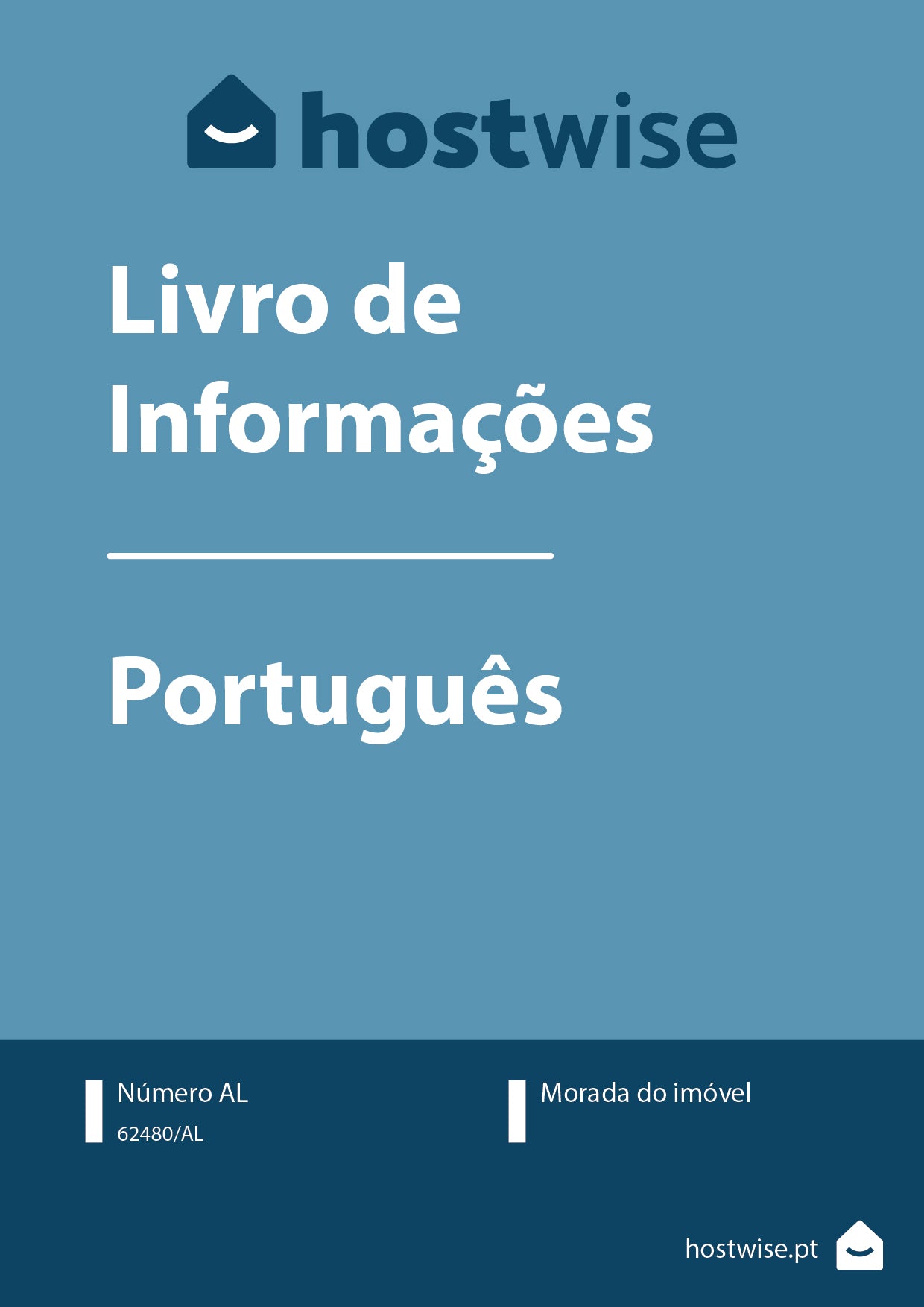 Livro informações Alojamento local português