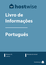 Carregar imagem no visualizador da galeria, Livro informações Alojamento local português
